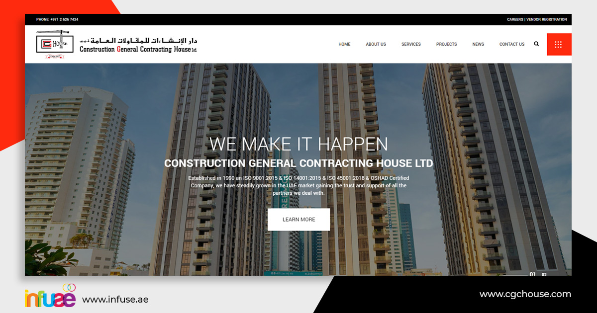 Construction General Contracting House - Construction Website Design ...
